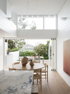 Pamment Projects Paddington Terrace Dining Marble Island