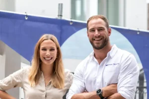 Joey and Alice Pamment, sibling directors and builders at Pamment Projects, architectural builders in Sydney